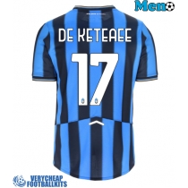 Atalanta Charles De Ketelaere #17 Replica Home Shirt 2025-26 Short Sleeve